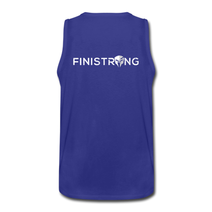 Men’s Hit The Gym Tank - royal blue