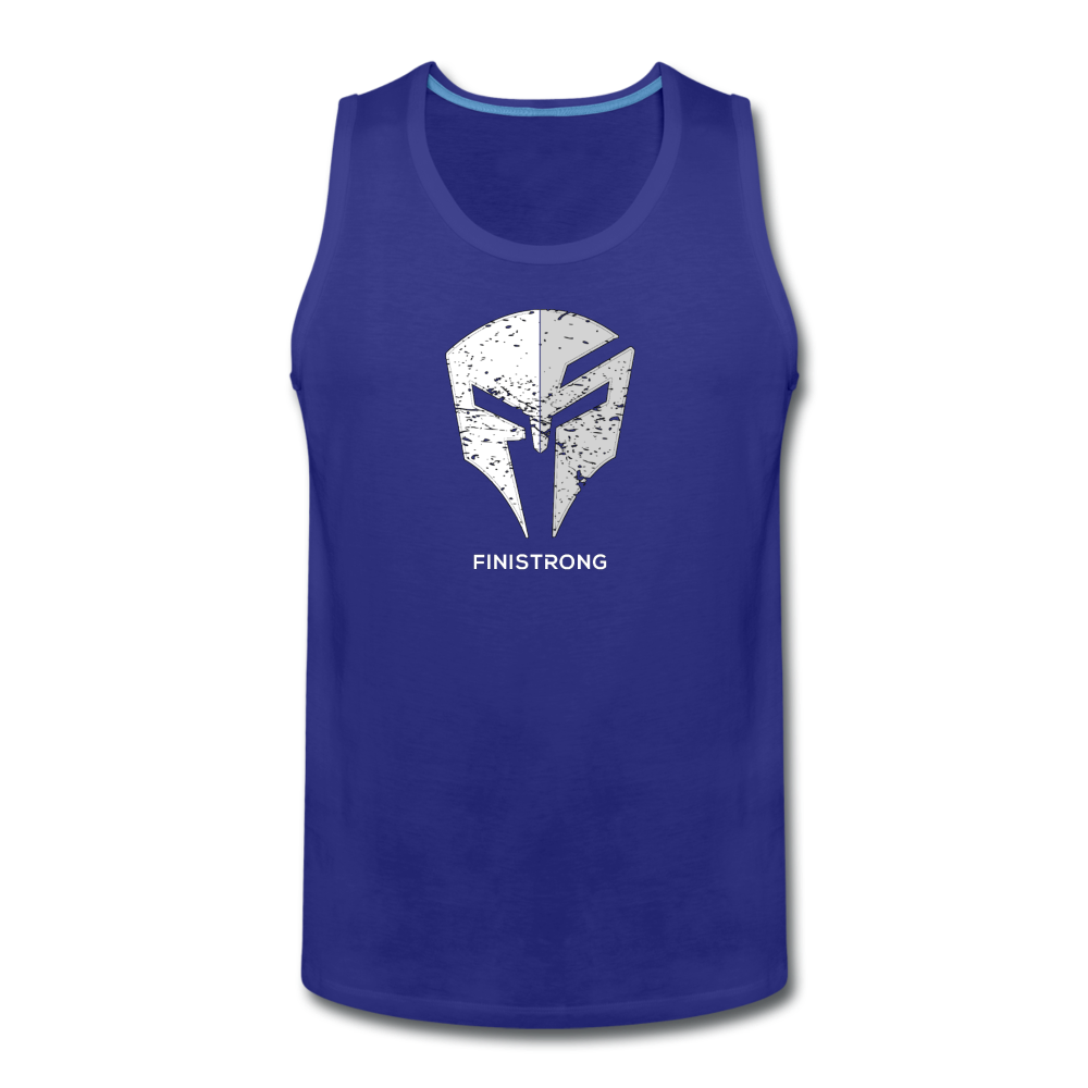 Men’s FS Helmet Logo Tank - royal blue