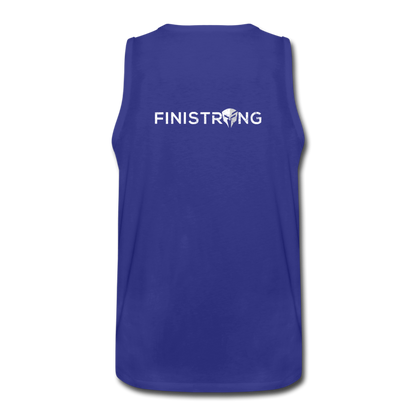 Men’s Weak Is Dangerous Tank - royal blue