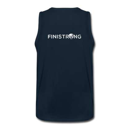 Men’s Weak Is Dangerous Tank - deep navy