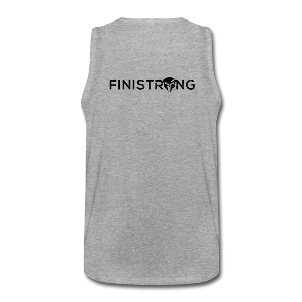 Men’s Give Up Tank - heather gray