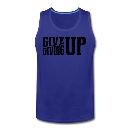 Men’s Give Up Tank - royal blue