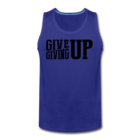 Men’s Give Up Tank - royal blue