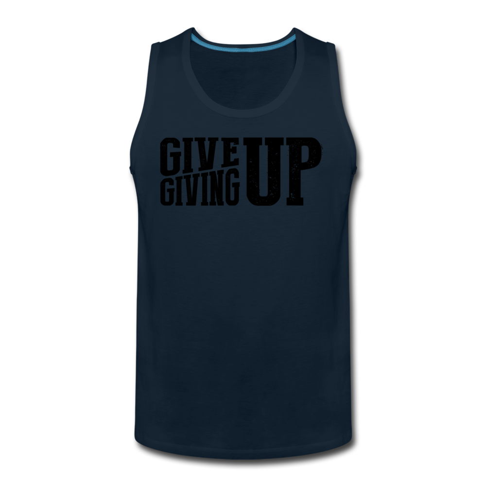 Men’s Give Up Tank - deep navy