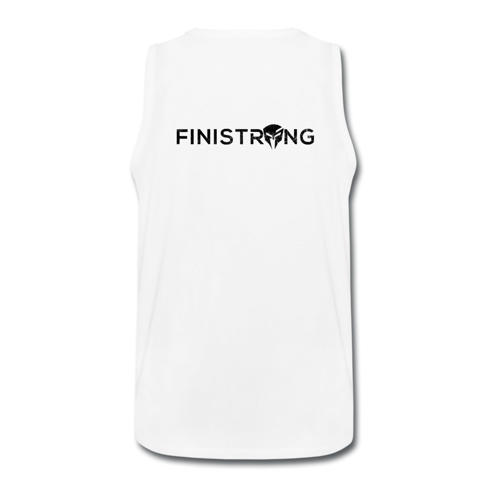 Men’s Weapon Tank - white