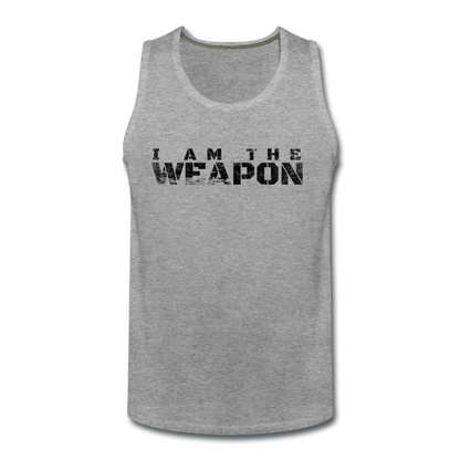 Men’s Weapon Tank - heather gray
