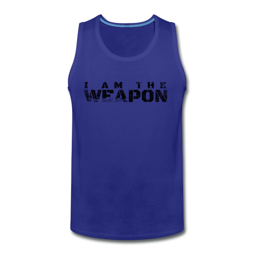 Men’s Weapon Tank - royal blue