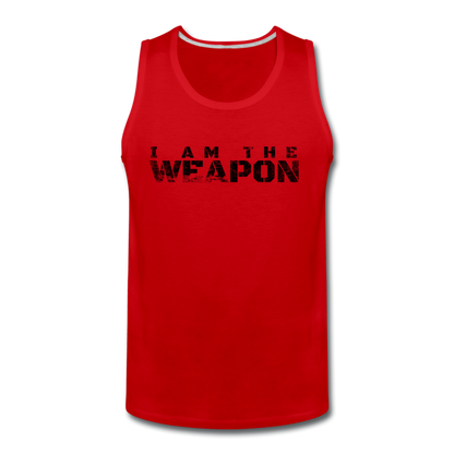 Men’s Weapon Tank - red