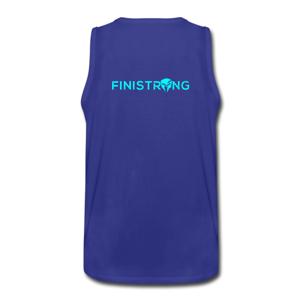 Men’s Face Out Tank - royal blue