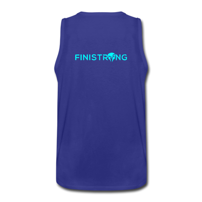 Men’s Face Out Tank - royal blue