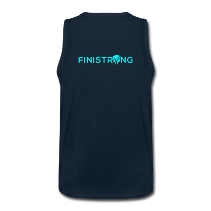 Men’s Face Out Tank - deep navy