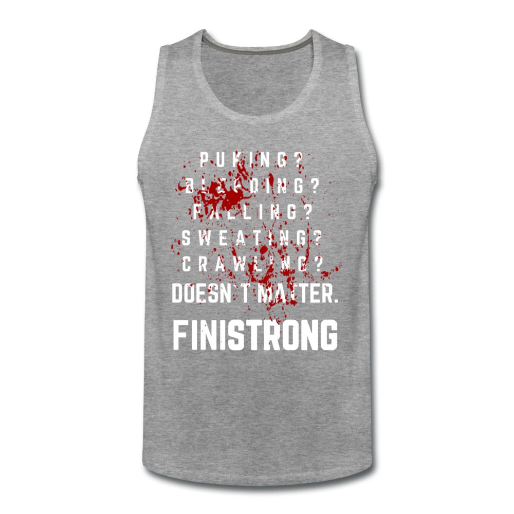 Men’s Doesn't Matter Tank - heather gray