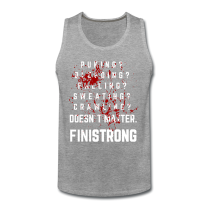 Men’s Doesn't Matter Tank - heather gray