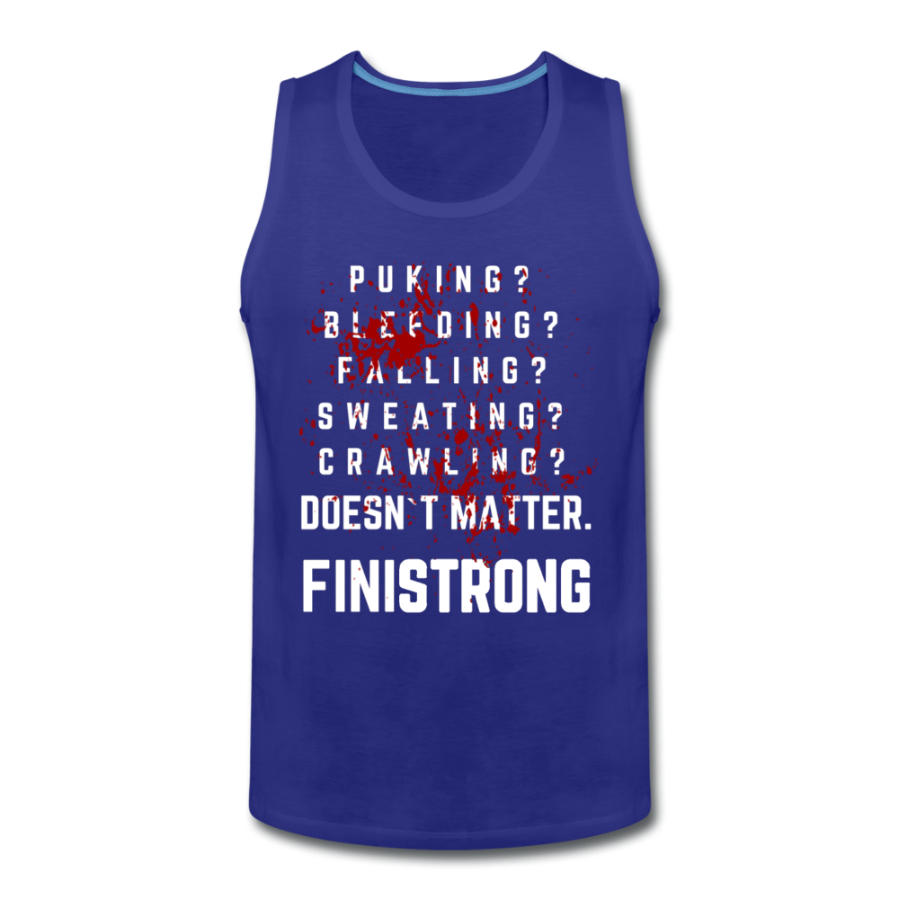 Men’s Doesn't Matter Tank - royal blue