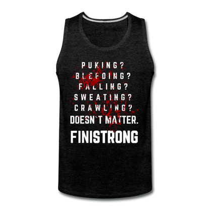 Men’s Doesn't Matter Tank - charcoal gray