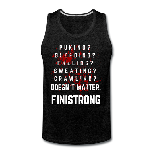 Men’s Doesn't Matter Tank - charcoal gray