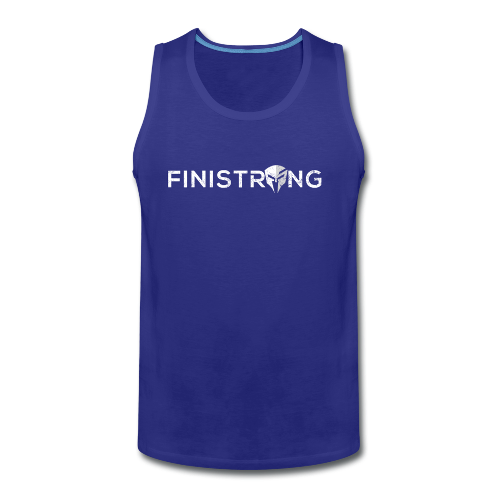 Men’s FS Logo Tank - royal blue