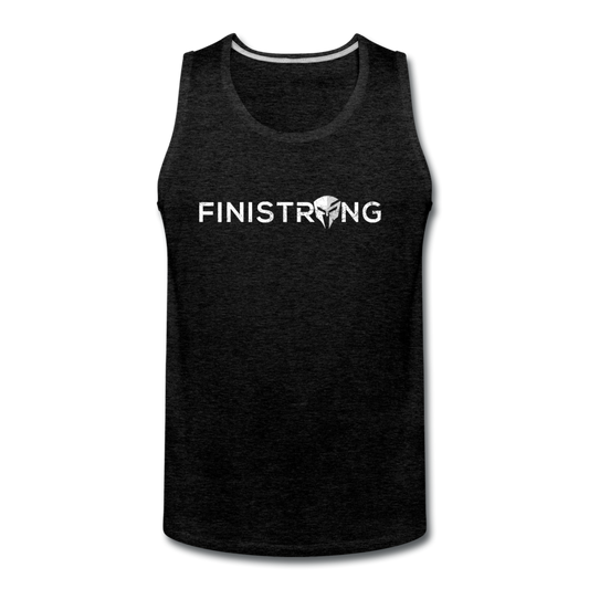 Men’s FS Logo Tank - charcoal gray