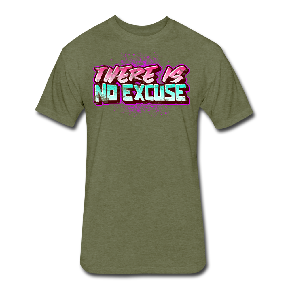 No Excuse Pop Men's T-Shirt - heather military green