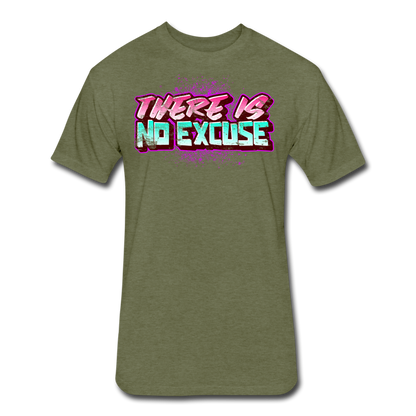 No Excuse Pop Men's T-Shirt - heather military green