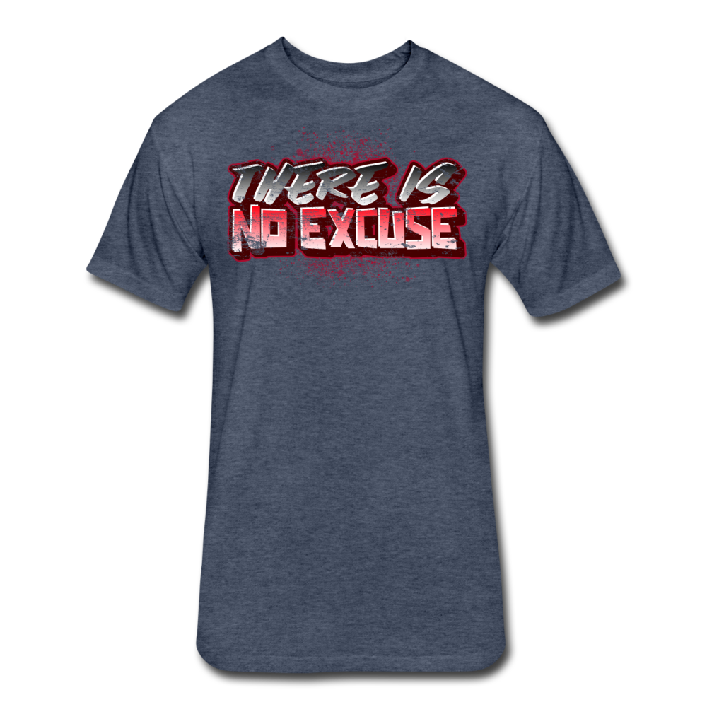 No Excuse Blood Men's T-Shirt - heather navy