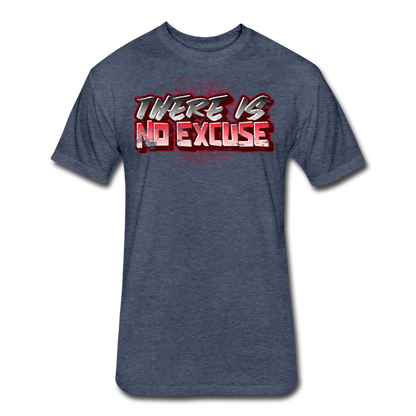 No Excuse Blood Men's T-Shirt - heather navy