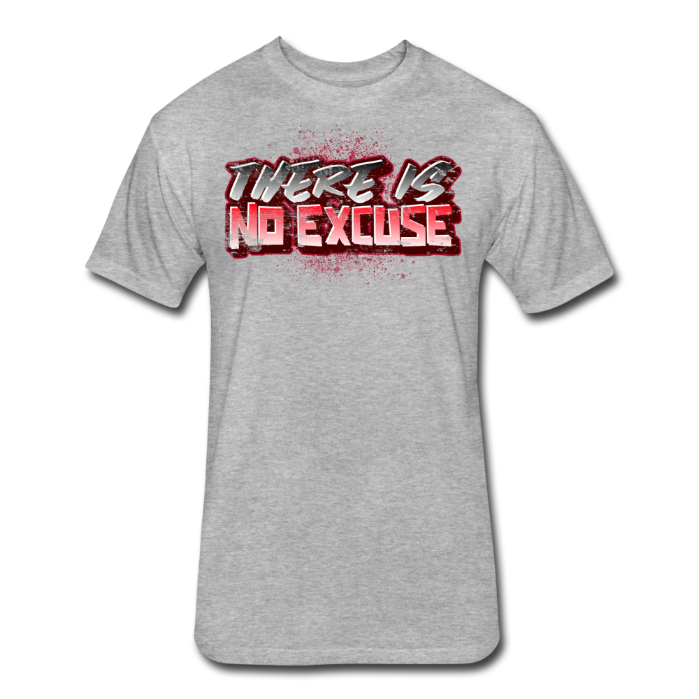 No Excuse Blood Men's T-Shirt - heather gray
