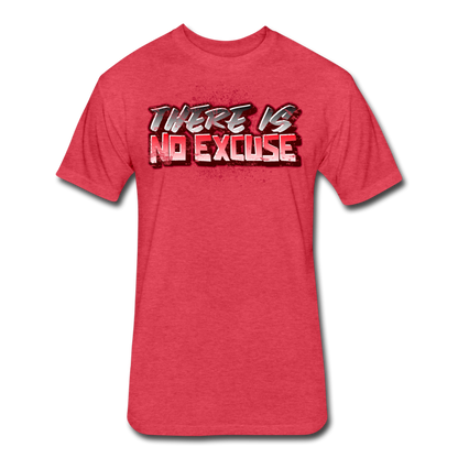 No Excuse Blood Men's T-Shirt - heather red