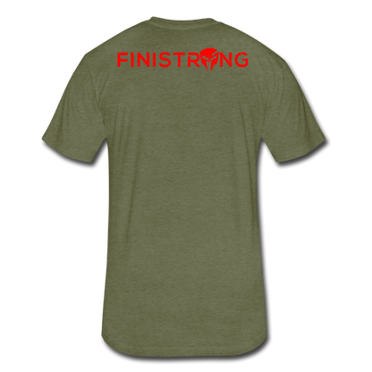 No Excuse Blood Men's T-Shirt - heather military green