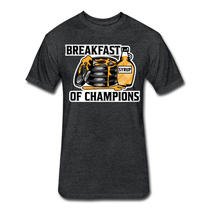 Breakfast of Champs Men's T-Shirt - heather black
