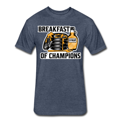 Breakfast of Champs Men's T-Shirt - heather navy