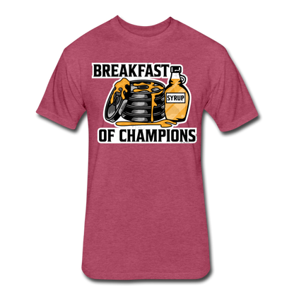 Breakfast of Champs Men's T-Shirt - heather burgundy