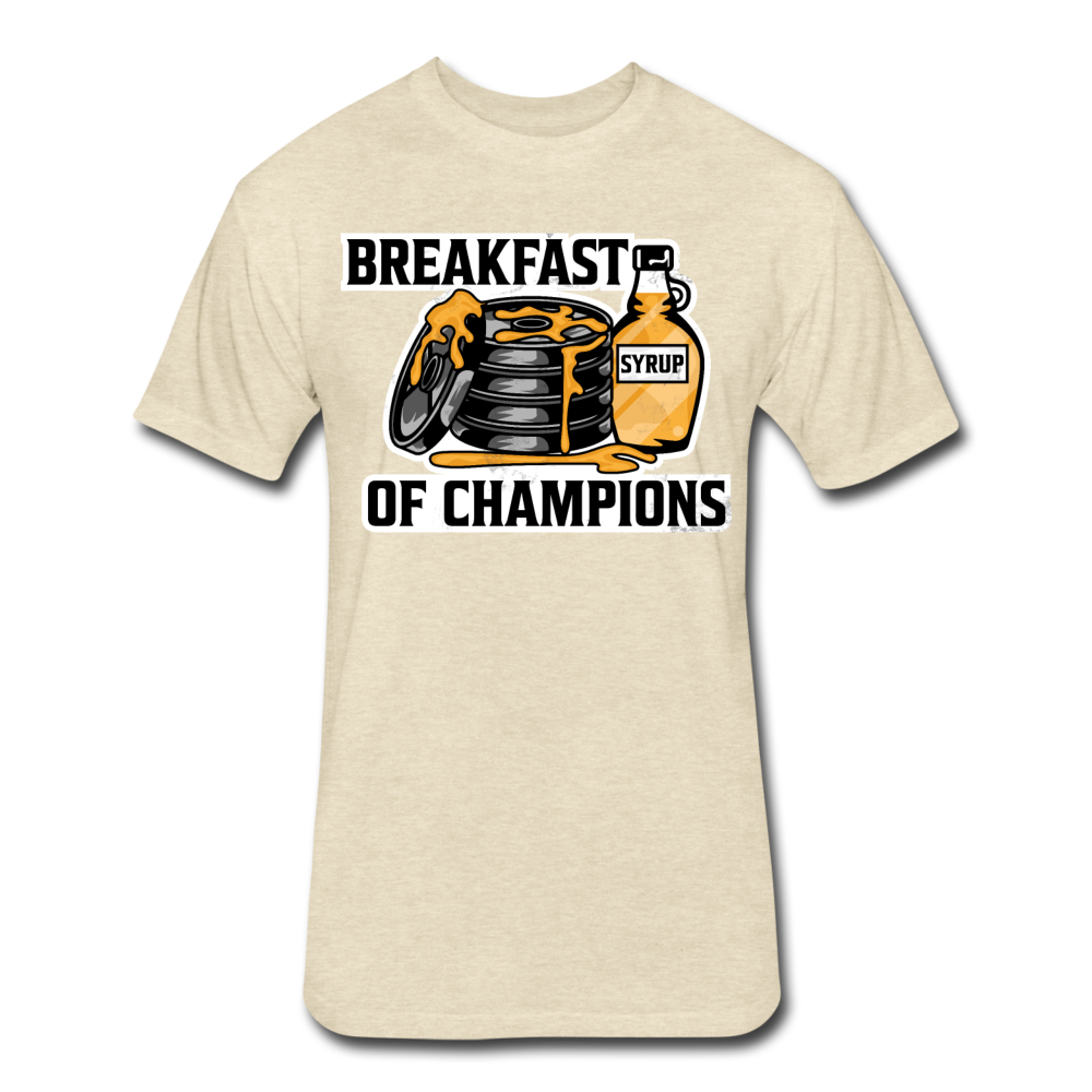 Breakfast of Champs Men's T-Shirt - heather cream
